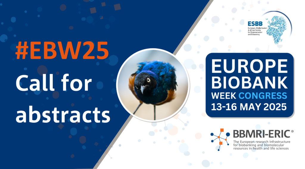 Call for abstracts: Europe Biobank Week Congress 2025